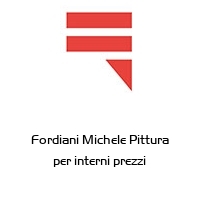 Logo Fordiani Michele Pittura per interni prezzi