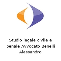 Studio legale civile e penale Avvocato Benelli Alessandro