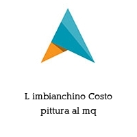 Logo L imbianchino Costo pittura al mq