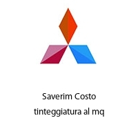 Saverim Costo tinteggiatura al mq