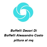 Logo Boffelli Decori Di Boffelli Alessandro Costo pittura al mq