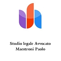 Logo Studio legale Avvocato Maestroni Paolo