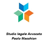 Logo Studio legale Avvocato Paolo Macchion