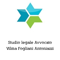 Logo Studio legale Avvocato Vilma Fogliani Antoniazzi