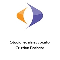 Logo Studio legale avvocato Cristina Barbato