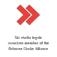 Sla studio legale associato member of the Osborne Clarke Alliance