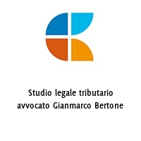 Logo Studio legale tributario avvocato Gianmarco Bertone 