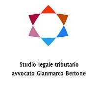 Logo Studio legale tributario avvocato Gianmarco Bertone 