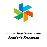 Logo Studio legale avvocato Anaclerio Francesco
