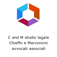 Logo C and M studio legale Chieffo e Marconcini avvocati associati