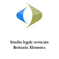 Logo Studio legale avvocato Bettanin Eleonora