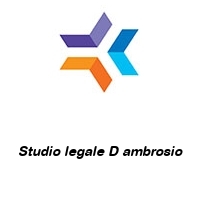 Logo Studio legale D ambrosio