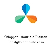 Logo Chiapponi Maurizio Diakron Consiglio antifurto casa