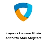Logo Lapucci Luciano Quale antifurto casa scegliere