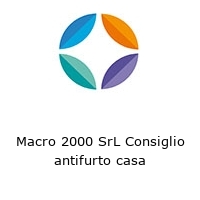 Logo Macro 2000 SrL Consiglio antifurto casa