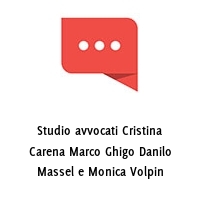 Logo Studio avvocati Cristina Carena Marco Ghigo Danilo Massel e Monica Volpin