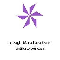 Logo Terzaghi Maria Luisa Quale antifurto per casa