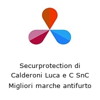 Logo Securprotection di Calderoni Luca e C SnC Migliori marche antifurto