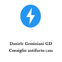 Logo Daniele Geminiani GD Consiglio antifurto casa