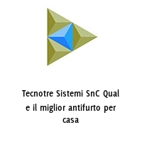 Logo Tecnotre Sistemi SnC Qual e il miglior antifurto per casa