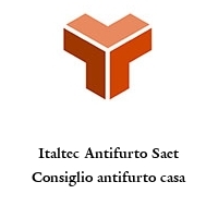 Logo Italtec Antifurto Saet Consiglio antifurto casa