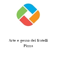 Logo Arte e gesso dei fratelli Pizza