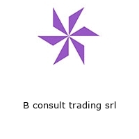 Logo B consult trading srl