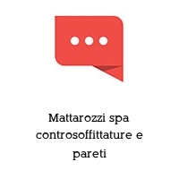 Logo Mattarozzi spa controsoffittature e pareti