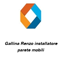 Logo Gallina Renzo installatore parete mobili