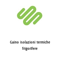 Logo Gaino isolazioni termiche frigorifere