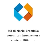 Logo MB di Mario Brembilla stuccatura intonacatura controsoffittatura