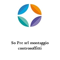 Logo So Pre srl montaggio controsoffitti