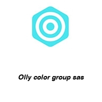 Logo Olly color group sas