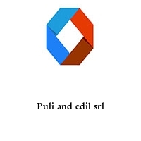 Logo Puli and edil srl