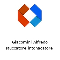 Logo Giacomini Alfredo stuccatore intonacatore 