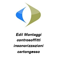 Logo Edil Montaggi controsoffitti insonorizzazioni cartongesso