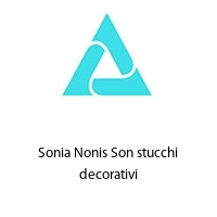 Logo Sonia Nonis Son stucchi decorativi