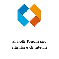 Logo Fratelli Tonelli snc rifiniture di interni