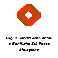 Logo Giglio Servizi Ambientali e Bonifiche SrL Fosse biologiche