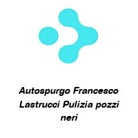 Logo Autospurgo Francesco Lastrucci Pulizia pozzi neri