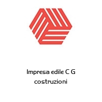 Logo Impresa edile C G costruzioni