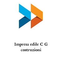 Logo Impresa edile C G costruzioni