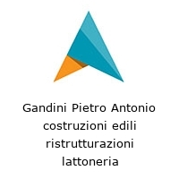 Logo Gandini Pietro Antonio costruzioni edili ristrutturazioni lattoneria