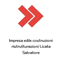 Logo Impresa edile costruzioni ristrutturazioni Licata Salvatore