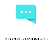 Logo R G COSTRUZIONI SRL