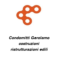 Logo Condomitti Gerolamo costruzioni ristrutturazioni edili