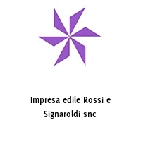 Logo Impresa edile Rossi e Signaroldi snc