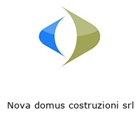 Logo Nova domus costruzioni srl