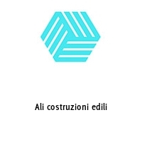 Ali costruzioni edili