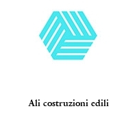 Logo Ali costruzioni edili